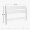 image:imageSignature Design by Ashley Socalle Modern Open Slat Queen Headboard Natural BeigeWhite