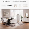 image:imageSignature Design by Ashley Socalle Modern Open Slat Queen Headboard Natural BeigeWhite