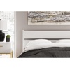 image:imageSignature Design by Ashley Socalle Modern Open Slat Queen Headboard Natural BeigeWhite