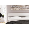 image:imageSignature Design by Ashley Socalle Modern Open Slat Queen Headboard Natural BeigeWhite