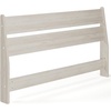 image:imageSignature Design by Ashley Socalle Modern Open Slat Queen Headboard Natural BeigeWhitewash
