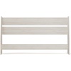 image:imageSignature Design by Ashley Socalle Modern Open Slat Queen Headboard Natural BeigeWhitewash