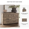 image:imageSignature Design by Ashley Stanziford 7Drawer Dresser and Mirror Brown