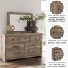 image:imageSignature Design by Ashley Stanziford 7Drawer Dresser and Mirror Brown