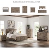 image:imageSignature Design by Ashley Stanziford Casual 5Drawer Chest with Wood Finish Dark Brown