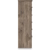 image:imageSignature Design by Ashley Stanziford Casual 5Drawer Chest with Wood Finish Dark Brown