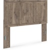image:imageSignature Design by Ashley Stanziford Transitional Panel Headboard Queen Light Brown