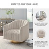 image:imageSignature Design by Ashley Swivel Barrel Accent Chair Pearl Penzlin