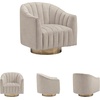image:imageSignature Design by Ashley Swivel Barrel Accent Chair Pearl Penzlin