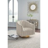 image:imageSignature Design by Ashley Swivel Barrel Accent Chair Pearl Penzlin
