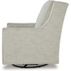 image:imageSignature Design by Ashley Swivel Glider Accent Chair Fog Gray Kambria