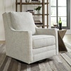 image:imageSignature Design by Ashley Swivel Glider Accent Chair Fog Gray Kambria