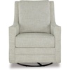 image:imageSignature Design by Ashley Swivel Glider Accent Chair Fog Gray Kambria