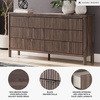 image:imageSignature Design by Ashley Symarro Casual 6Drawer Dresser with Walnut Finish Dark Brown