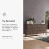 image:imageSignature Design by Ashley Symarro Casual 6Drawer Dresser with Walnut Finish Dark Brown