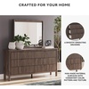 image:imageSignature Design by Ashley Symarro Casual 6Drawer Dresser with Walnut Finish Dark Brown