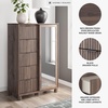 image:imageSignature Design by Ashley Symarro Casual Dressing 5Drawer Chest with Walnut Finish Dark Brown