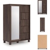 image:imageSignature Design by Ashley Symarro Casual Dressing 5Drawer Chest with Walnut Finish Dark Brown