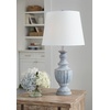 image:imageSignature Design by Ashley Table Lamp 315 Wood Terracotta Antique Blue