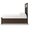 image:imageSignature Design by Ashley Taffenbrook Queen Panel Storage Bed BrownMedium Brown