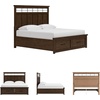 image:imageSignature Design by Ashley Taffenbrook Queen Panel Storage Bed BrownMedium Brown
