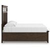 image:imageSignature Design by Ashley Taffenbrook Queen Panel Storage Bed BrownMedium Brown