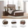 image:imageSignature Design by Ashley Taffenbrook Queen Panel Storage Bed BrownMedium Brown