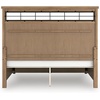 image:imageSignature Design by Ashley Taffenbrook Queen Panel Storage Bed BrownMedium Brown