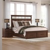 image:imageSignature Design by Ashley Taffenbrook Queen Panel Storage Bed BrownMedium Brown