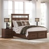 image:imageSignature Design by Ashley Taffenbrook Queen Panel Storage Bed BrownMedium Brown