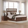 image:imageSignature Design by Ashley Taffenbrook Queen Panel Storage Bed BrownMedium Brown