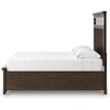 image:imageSignature Design by Ashley Taffenbrook Queen Panel Storage Bed BrownMedium Brown