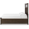 image:imageSignature Design by Ashley Taffenbrook Queen Panel Storage Bed BrownMedium Brown