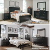 image:imageSignature Design by Ashley Tall Farmhouse Nightstand 2 Drawer Black