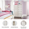 image:imageSignature Design by Ashley Tall White Dresser for Bedroom Dressing ChestWhitewash