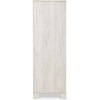 image:imageSignature Design by Ashley Tall White Dresser for Bedroom Dressing ChestWhitewash