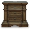 image:imageSignature Design by Ashley Thoridan 3 Drawer Wood Nightstand Dark Brown