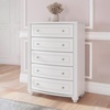 image:imageSignature Design by Ashley Trindura Tall 5Drawer White Chest of Drawers