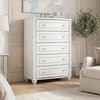 image:imageSignature Design by Ashley Trindura Tall 5Drawer White Chest of Drawers