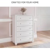 image:imageSignature Design by Ashley Trindura Tall 5Drawer White Chest of Drawers