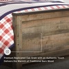 image:imageSignature Design by Ashley Trinell Farmhouse Twin Bed Frame BrownFull Panel Bed