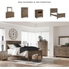 image:imageSignature Design by Ashley Trinell Farmhouse Twin Bed Frame BrownQueen Panel Bed