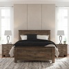 image:imageSignature Design by Ashley Trinell Farmhouse Twin Bed Frame BrownQueen Panel Bed