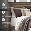 image:imageSignature Design by Ashley Trinell Farmhouse Twin Bed Frame BrownQueen Panel Bed