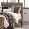 image:imageSignature Design by Ashley Trinell Farmhouse Twin Bed Frame BrownQueen Panel Bed