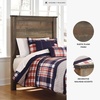 image:imageSignature Design by Ashley Trinell Farmhouse Twin Bed Frame BrownTwin Panel Bed
