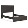 image:imageSignature Design by Ashley Twin Bed Frame Belachime CharcoalCharcoal