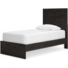 image:imageSignature Design by Ashley Twin Bed Frame Belachime CharcoalCharcoal