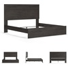 image:imageSignature Design by Ashley Twin Bed Frame Belachime CharcoalCharcoal