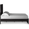 image:imageSignature Design by Ashley Twin Bed Frame Belachime CharcoalCharcoal